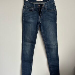 Levi's Blue Skinny Jeans Classic Fit Stretch